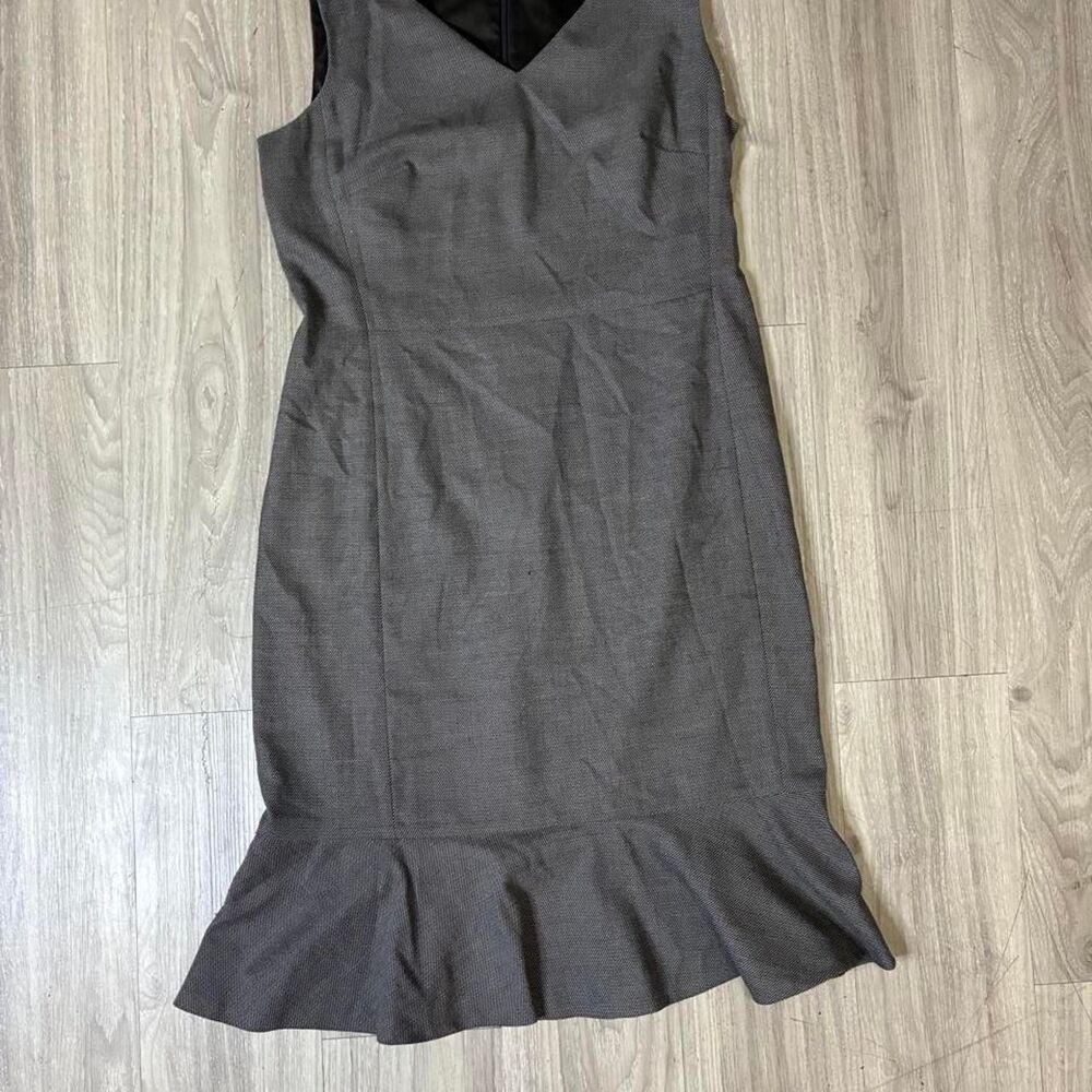 Talbots Women's Grey and Brown Work-dresses